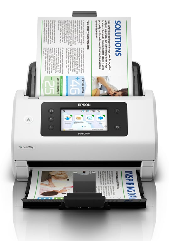 Epson WorkForce DS 800WN Alimentation feuille à feuille de scanner 600 x 600 DPI A4 Neuf - vue 4