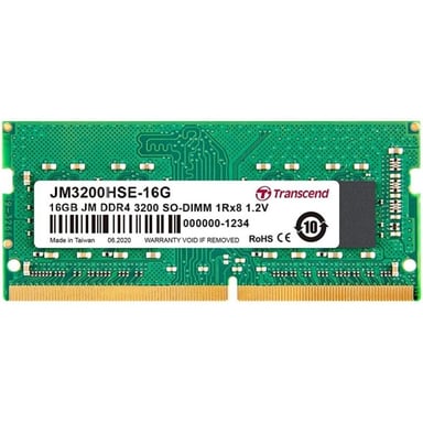 Transcend JetRam JM3200HSE-16G módulo de memoria 16 GB 1 x 16 GB DDR4