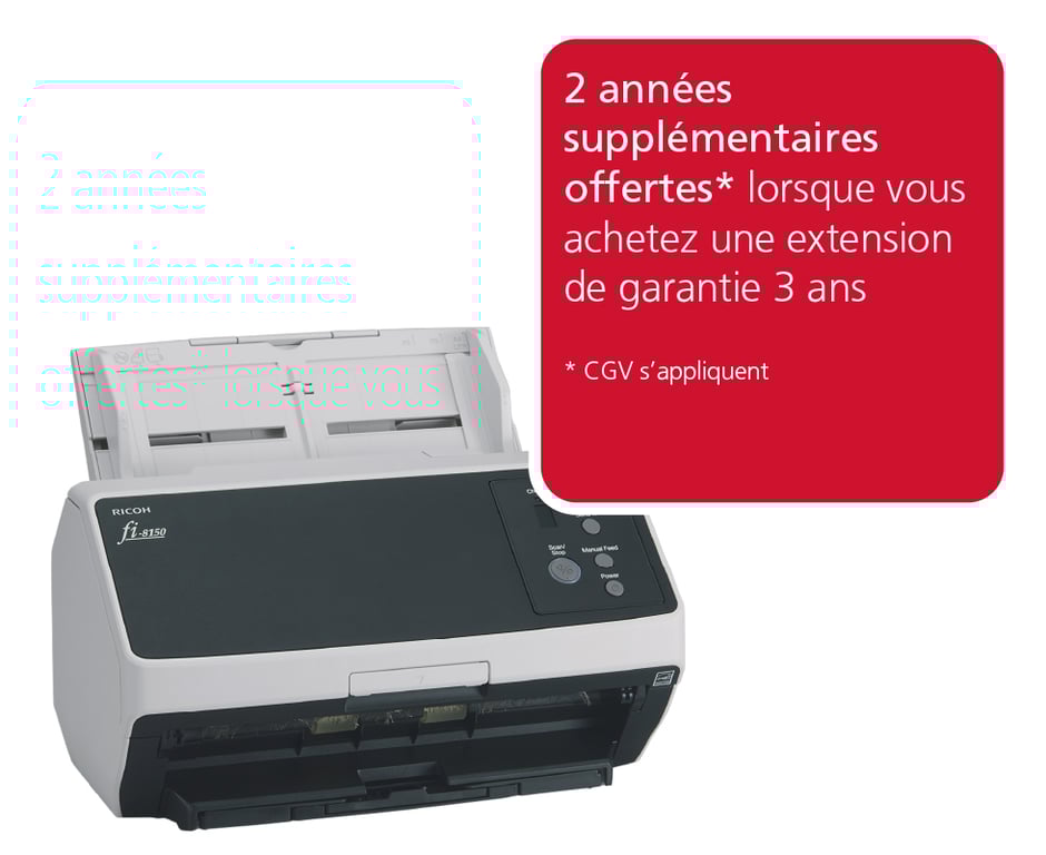 Ricoh FI 8150 Numériseur chargeur automatique de documents adf + chargeur manuel 600 x 600 DPI A4 Neuf - vue 5