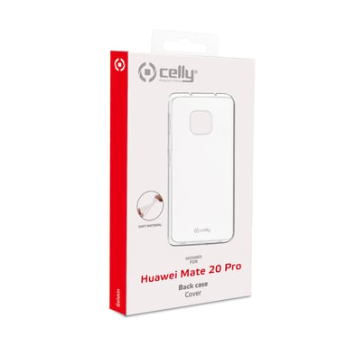 Celly Gelskin coque de protection pour téléphones portables 16,2 cm (6.39'') Housse Transparent Huawei Mate 20 Pro