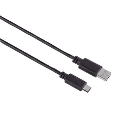 Câble USB-C, USB-2.0, c . mâle USB-C - c . mâle USB-A, 480 Mbit/s, 1, 80m