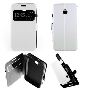 Funda Folio Blanca compatible Huawei Ascend Y330