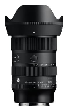 Objetivo SIGMA 17-40mm f/1.8 DC ART compatible con Fujifilm X