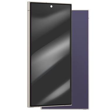 Écran Complet AMOLED pour Galaxy S24 Ultra Service Pack avec Châssis Violet