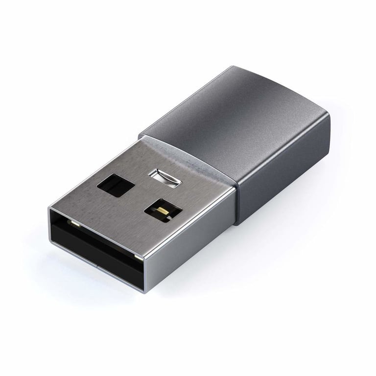 Satechi ST-TAUCM changeur de genre de câble USB-A USB-C Gris