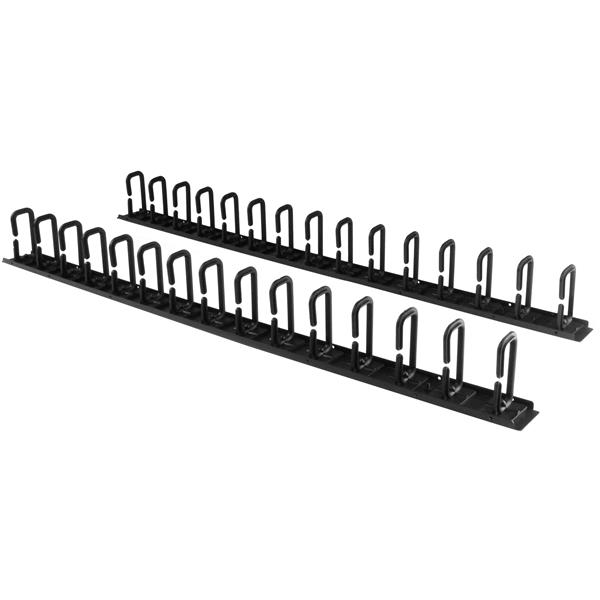 StarTech Cable Organizer 6ft Vertical D Ring - vue 2