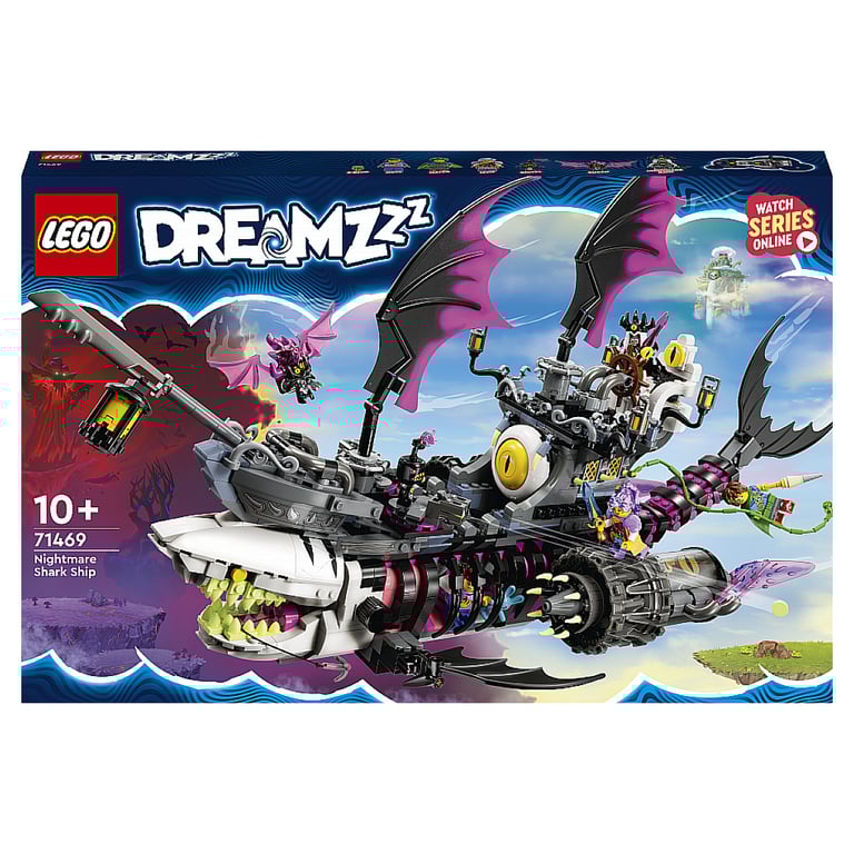 LEGO Dreamzzz 71469 Le vaisseau requin des cauchemars - vue 2