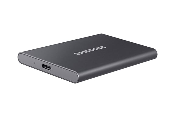 SSD EXT SAMSUNG T7 2TO gris titanio USB 3.2 Gen 2 MU-PC2T0T/WW