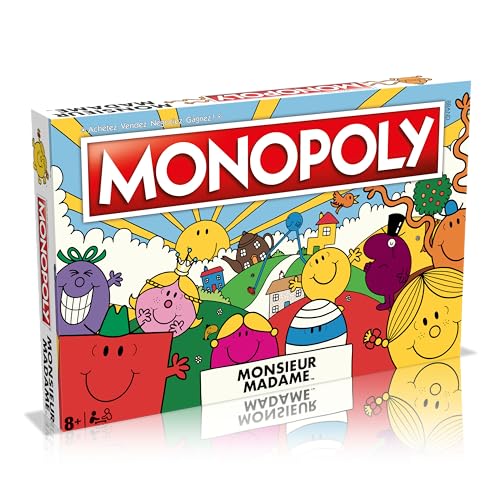 Jeu De Société Monopoly Monsieur Madame Winning Moves WM03274-FRE-6 – Personnages Célèbres - vue 6