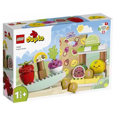 LEGO DUPLO 10983 - Mercado Infantil Ecológico : Juegos educativos y creativos
