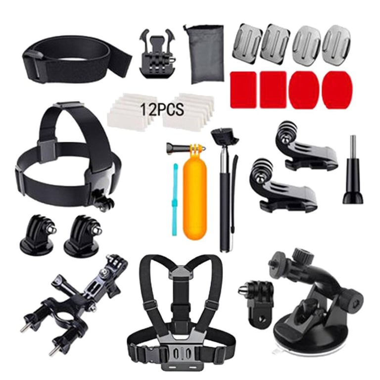 INF Kit D'accessoires Pour Gopro Avec 37 Pièces