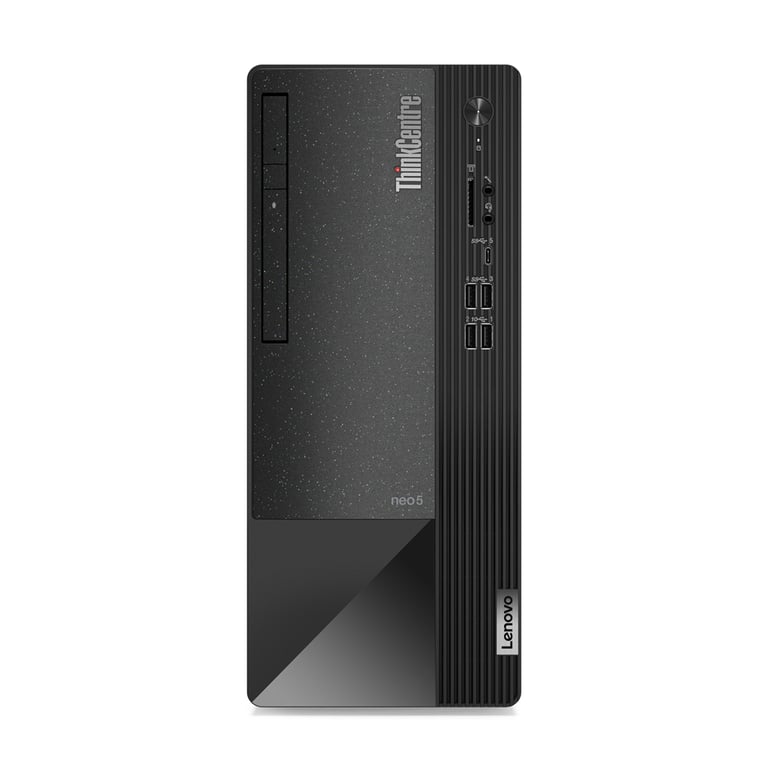 Lenovo ThinkCentre neo 50t Intel® Core™ i5 i5 12400 8 Go DDR4 SDRAM SSD Windows 11 Pro Tower PC Neuf - vue 3