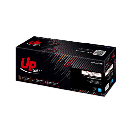 Toner UPRINT compatible Brother TN cyan Neuf - vue 2