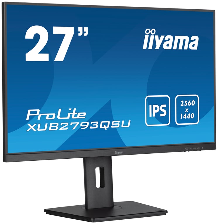 iiyama XUB2793QSU B7 27" IPS 2560x1440100Hz 1H1DP Has - vue 1