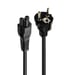 Ewent EC1907 cable de transmisión Negro 1,8 m Enchufe tipo F C5 acoplador