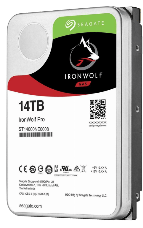 Seagate IronWolf Pro ST14000NEA008 disque dur 3.5 14000 Go Série ATA III