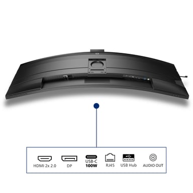 Philips 49B2U6903CH/00 écran plat de PC 124,5 cm (49'') 5120 x 1440 pixels Dual QHD LCD Gris