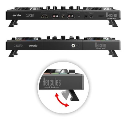 Grabador Hercules Inpulse 500 DVS (Digital Vinyl System) Negro