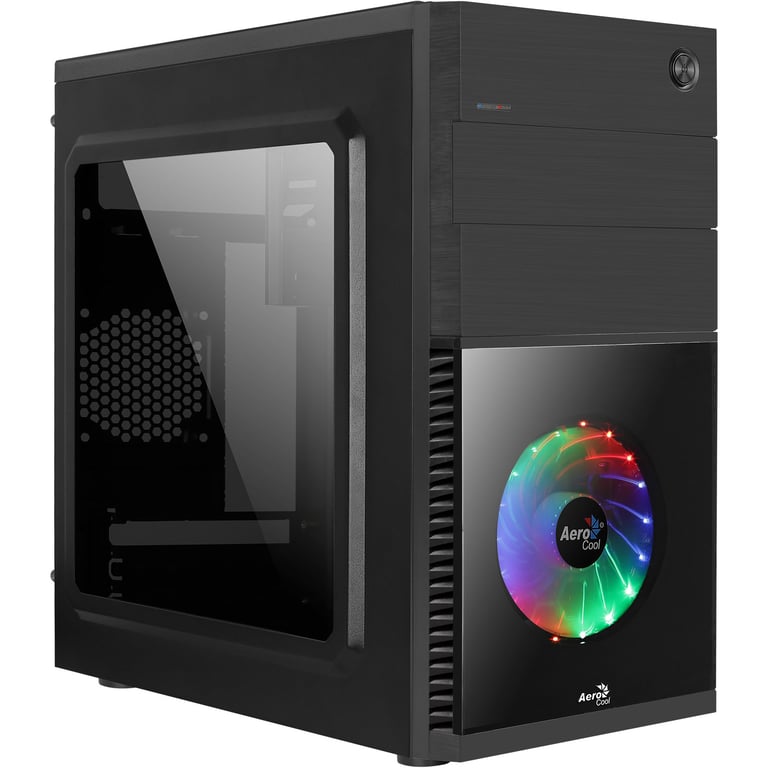 Boitier PC Mini Tour Micro ATX AeroCool CS 105 Cosmo C RGB avec panneaux vitrés - vue 2
