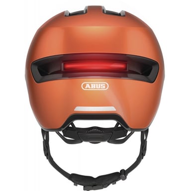 Casco per bicicletta Abus HUD-Y ACE GOLDFISH L con luce LED ricaricabile e chiusura magnetica FidLock