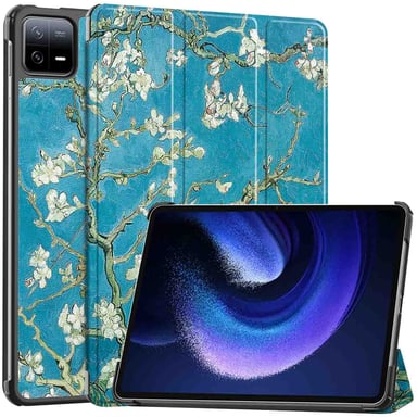 imoshion Coque tablette Design Trifold pour Xiaomi Pad 6 / 6 Pro - Green Plant