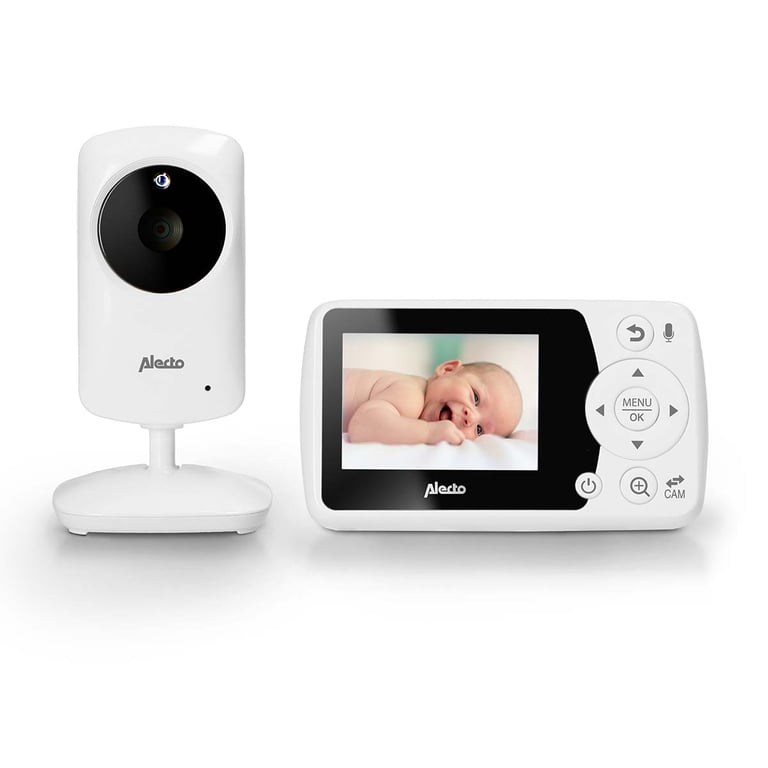 Babyphone avec Caméra et Écran Couleur 2 4'' Fonction VOX Neuf - vue 3