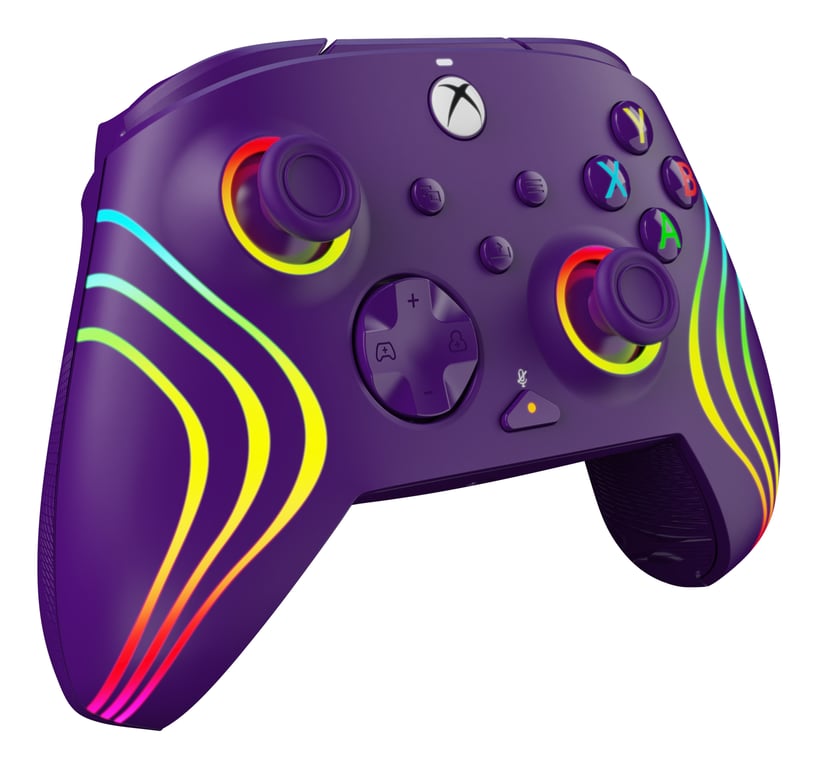 PDP Afterglow Wave Violet USB Manette de jeu Analogique/Numérique PC, Xbox Series S, Xbox Series X - Neuf