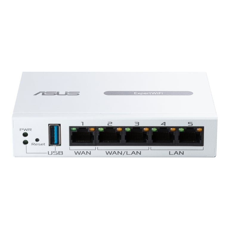ASUS ExpertWiFi EBG19P Routeur Filaire Gigabit PoE+ VPN 8 Ports PoE+ Jusqu'à 3 Ports WAN ethernet + 1 USB WAN Idéal pour Les AP Sécurité réseau de qualité Commerciale - vue 9