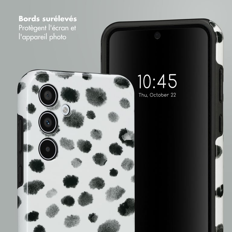 Selencia Coque Arrière Vivid Pour Samsung Galaxy A35 - Trendy Leopard - Image 3
