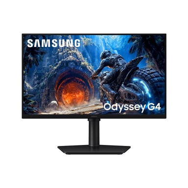 Écran PC Gamer Samsung Odyssey G4 G40H 25  Noir, Full HD IPS 300 Hz, 1 ms HDR10, G-SYNC Compatible/FreeSync Premium, HDMI + DisplayPort - Neuf