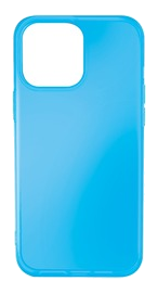 Muvit For France Coque Souple Transparente Bleu Iphone 13 Pro