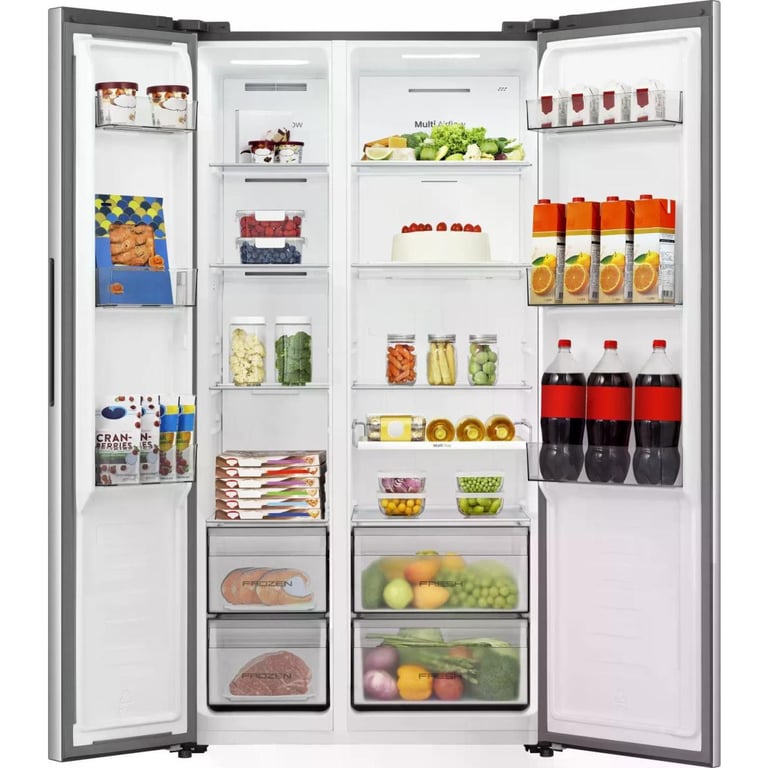 Réfrigérateur américain Hisense RS3P558NEIE réfrigérateur américain Pose libre 544 - vue 3