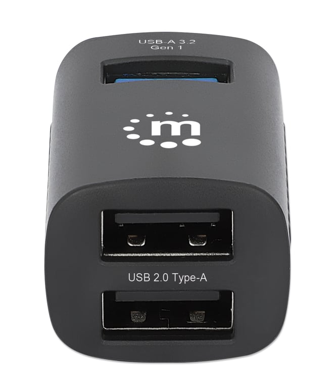 Manhattan 180993 hub & concentrateur USB 3.2 Gen 1 3.1 Gen 1 Type C 5000 Mbit/ Neuf - vue 3