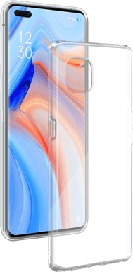 BigBen Connected Funda para Oppo Reno 4 Z Suave y Delgada Transparente