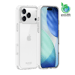 Coque hybride invisible fabriquée à  83 % de plastique recyclé pour Apple iPhone 17 Pro Max, transparente