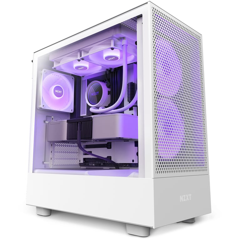 NZXT H5 Flow RGB Midi Tower Neuf - vue 4