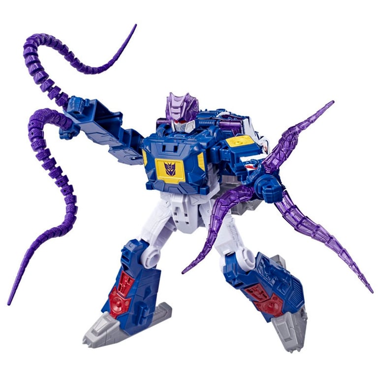 Figurine Transformers Hasbro Soundwave 22,5 cm Cyberworld Bleu et Multicolore - Neuf