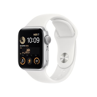 Orologio SE (2022) 40 mm - GPS - Cassa in alluminio - Bianco