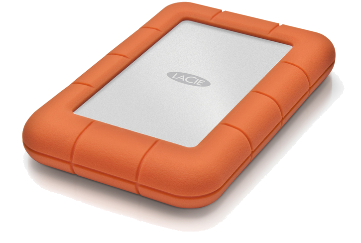 Disque dur LaCie Rugged 2000 Go - Orange