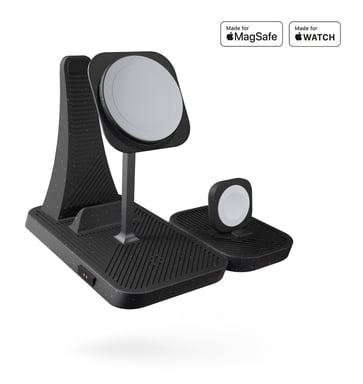 Caricabatterie wireless modulare OtterBox Zens 4-in-1, nero