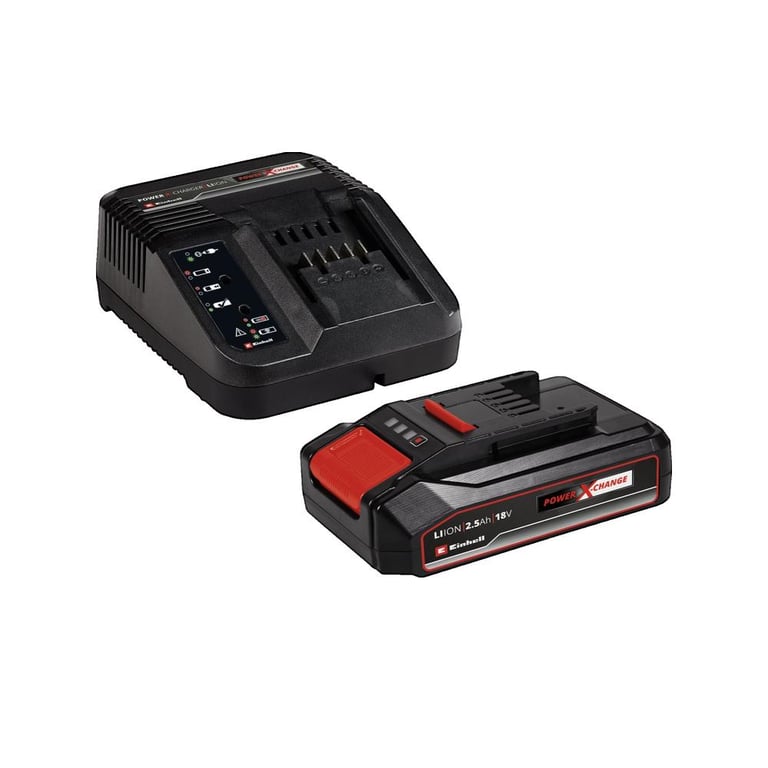 Aspirateur à main sans fil sans sac Einhell Power X Change TE SV 18 Li + 2 5 Ah Starter Kit - vue 3