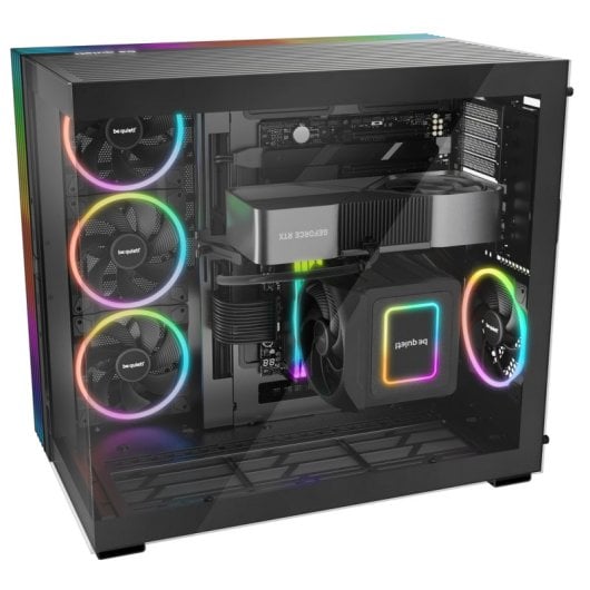 be quiet! Base 900 DX FT ATX étendu panneau latéral fenêtré verre pas d'alimentation ATX / PS2 USBAudio - vue 4