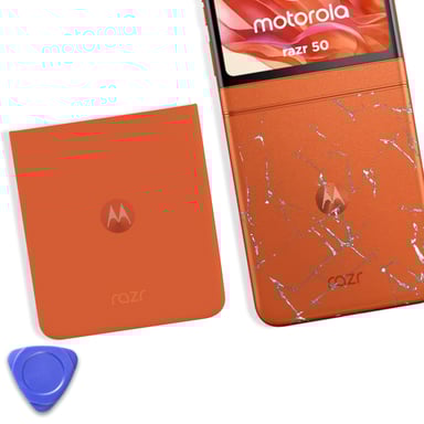 Copribatteria per Motorola Razr 50 Pacchetto servizio originale