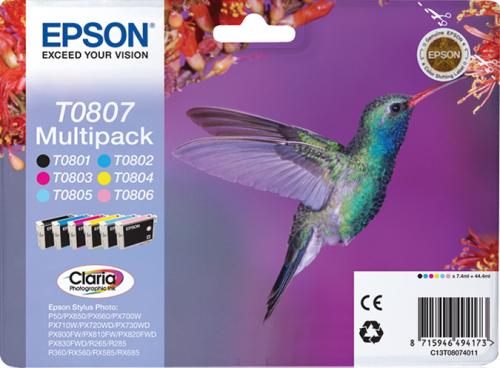 EPSON T0807 MultiPack