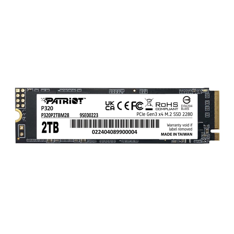 Patriot Memory P320 .2 PCI Express 3.0 NVMe Neuf