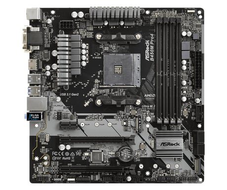 Asrock B450M Pro4 AMD B450 Emplacement AM4 micro ATX