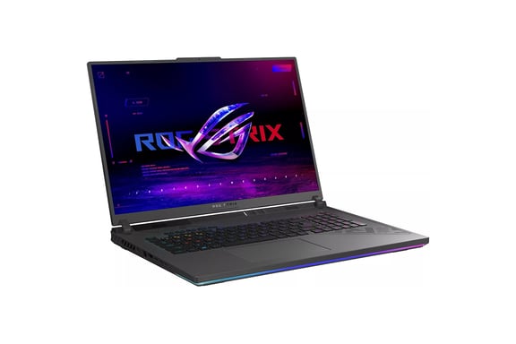 Asus STRIX-G18-G814PP-S9031W AMD Ryzen 9 8940HX (18''), 5.3 GHz SSD 1024 Go RAM 32 Go, NVIDIA GeForce RTX 5070, Gris – Clavier AZERTY