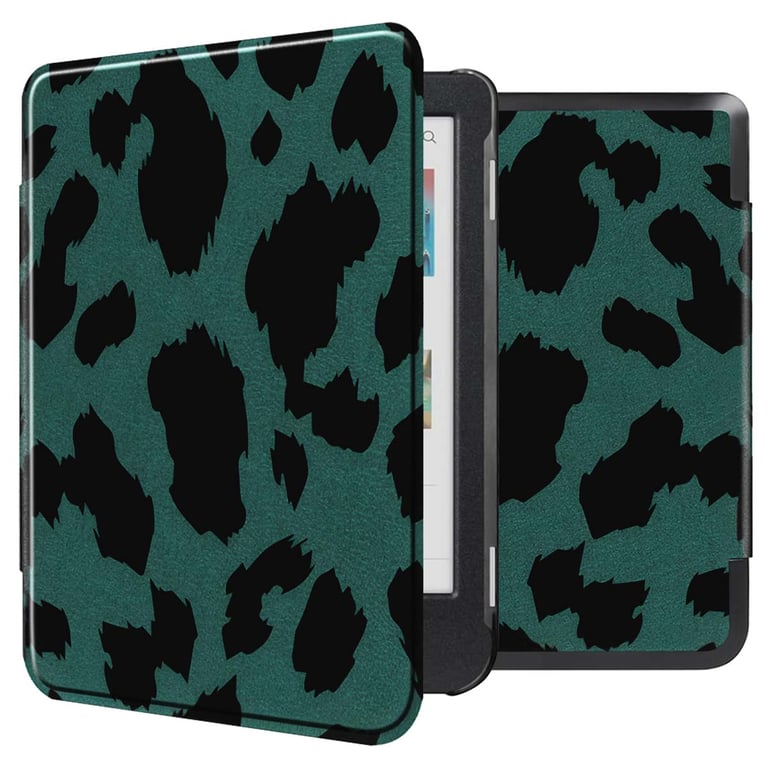 imoshion Design Slim Hard Sleepcover pour Kobo Clara Colour / Clara BW / Tolino Shine 5 / Shine Color Leopard Neuf