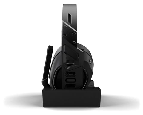 Plantronics RIG 900 Max HS Auriculares inalámbricos para juegos Doble conectividad y base de carga Negro para PS5 Nintendo Switch y PC