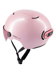 Cosmo Fusion+ Taille S, Rose Brillant - Casque avec éclairage Vélo Arrière Intelligent et Connecté - Assurance Individuelle ALLIANZ offerte durant 1 an